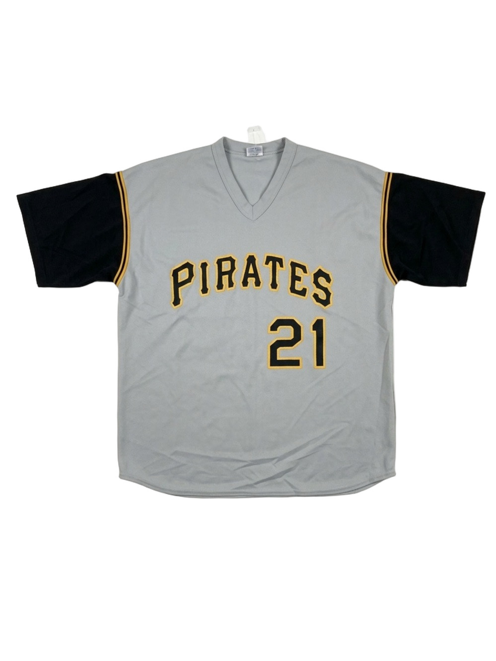 Roberto Clemente Pittsburgh Pirates #21 Vintage Style Pullover Jersey Large